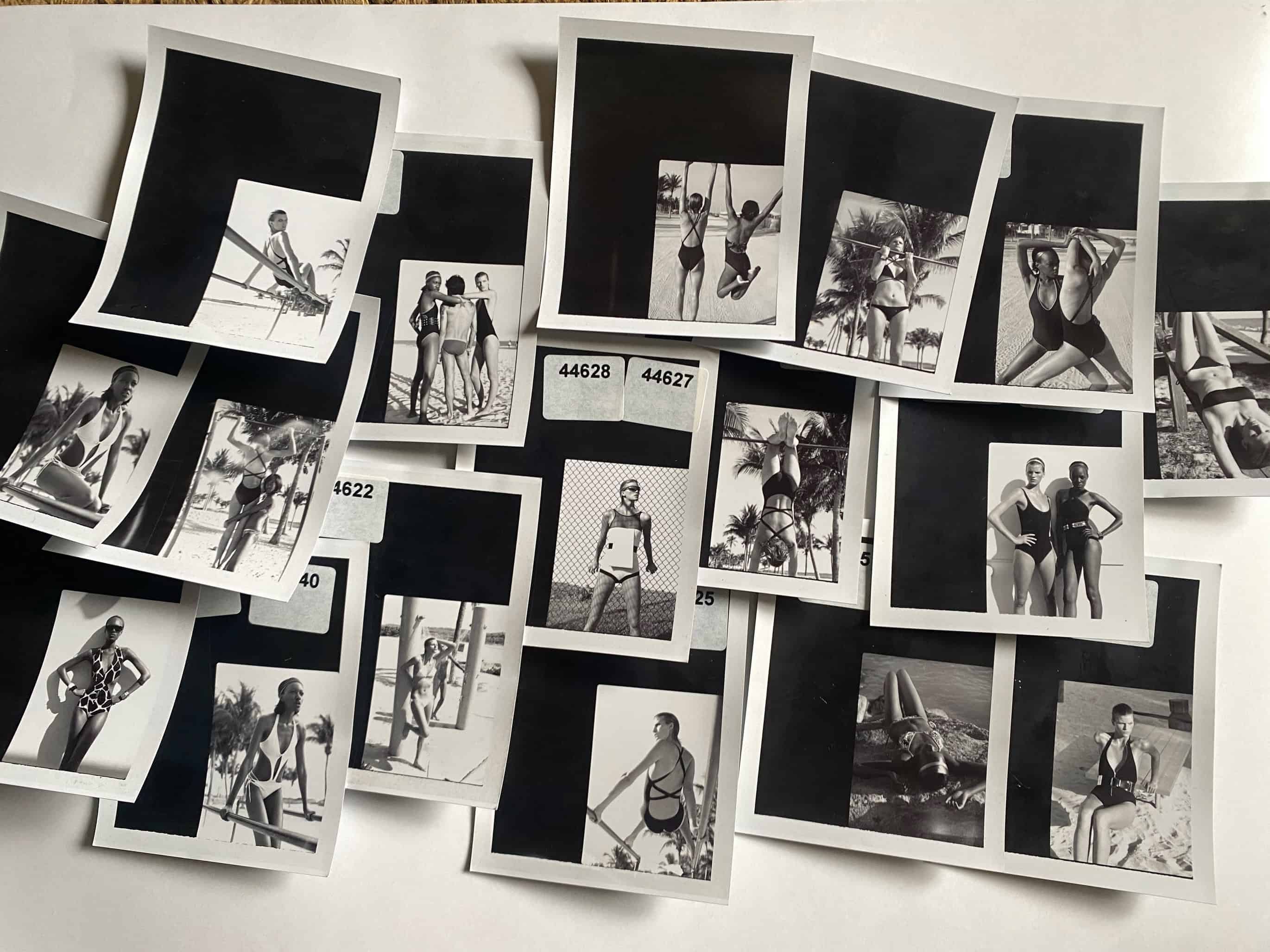 A lots of Polaroids photo