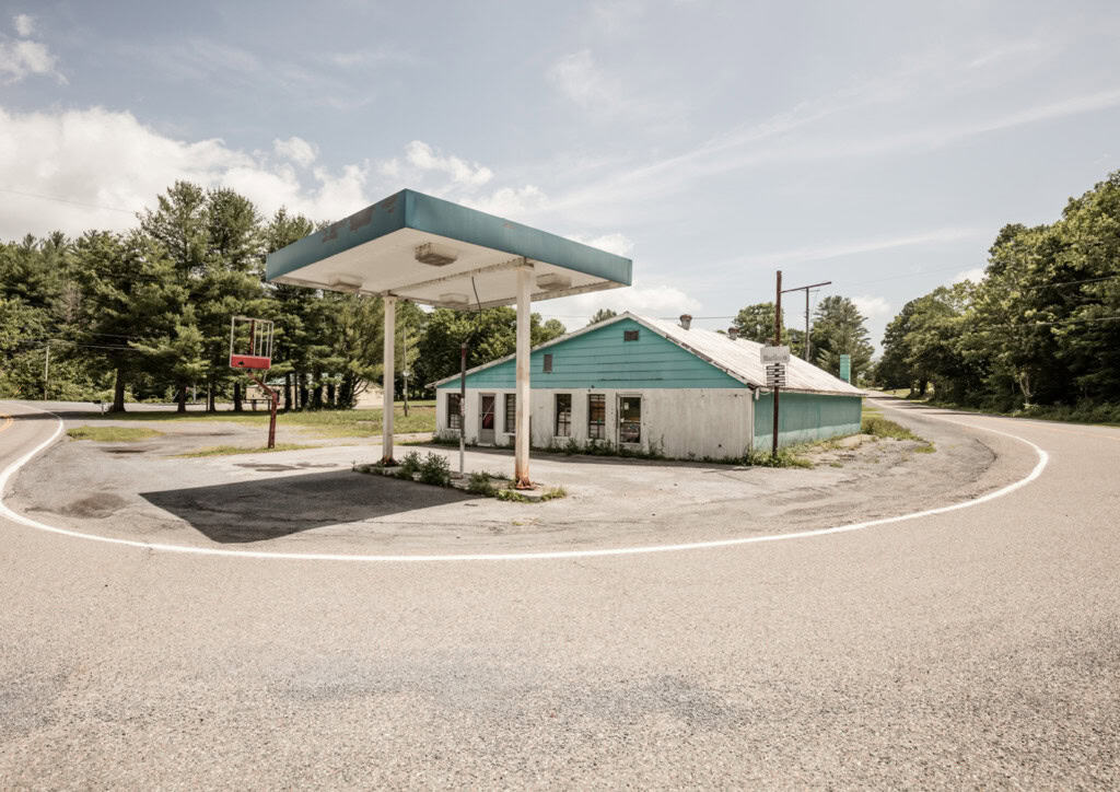 gas station