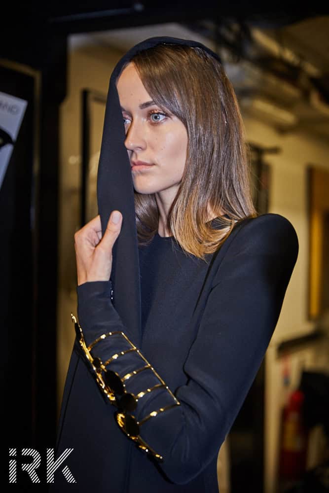 Stephane Rolland, Fall/Winter 2017 - Haute Couture, Backstage with Iris Brosch