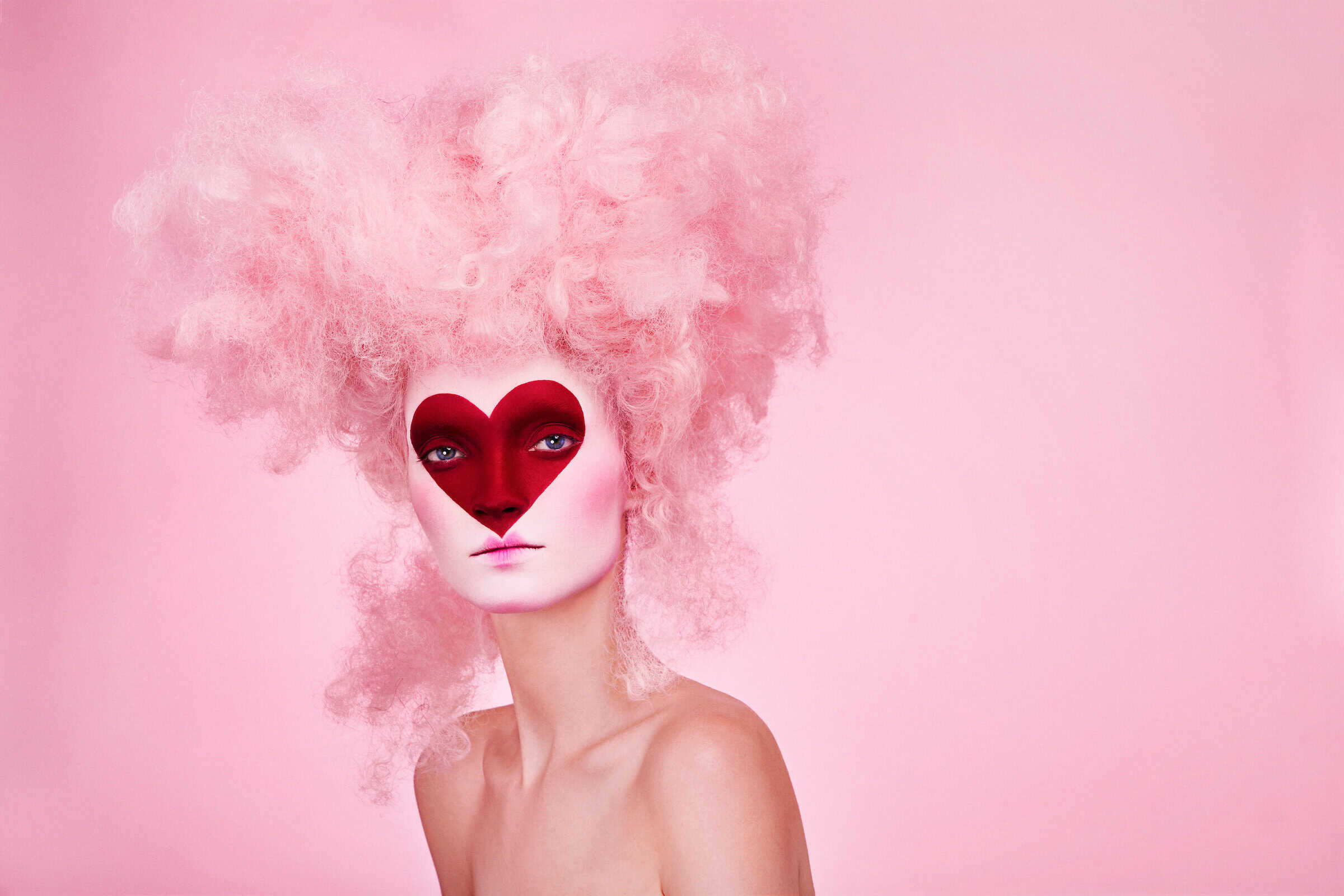 queen of hearts fantasy makeup. photo by Lindsay Adler