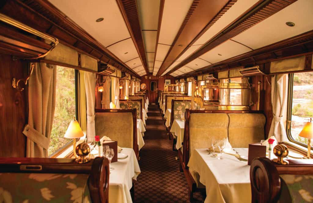 Train Interior (Dining Room)