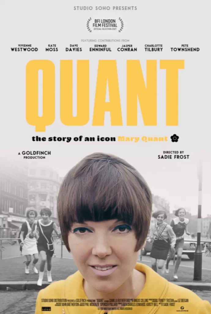 "Quant" by Sadie Frost – A tribute to fashion pioneer Mary Quant.