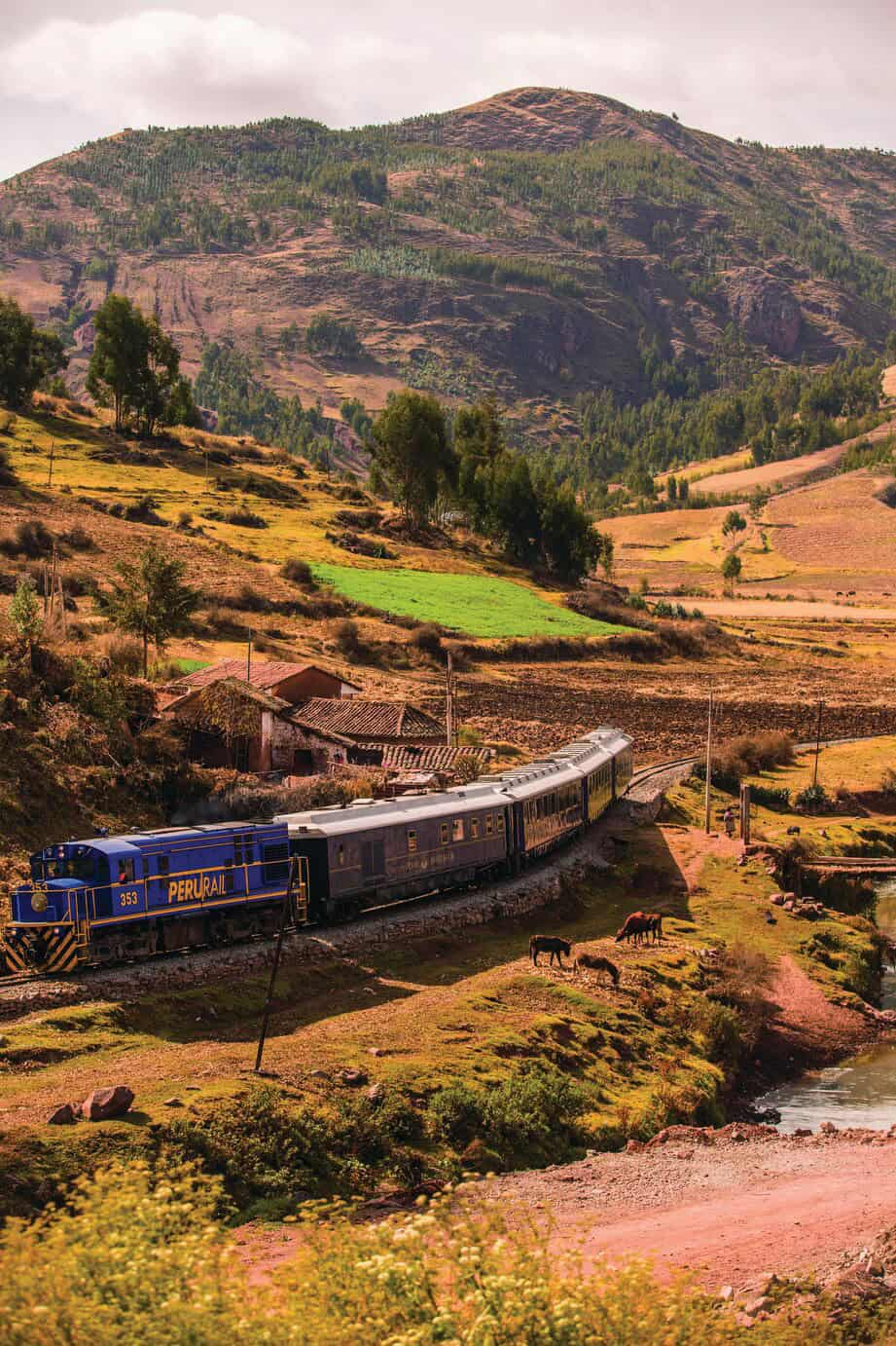 Train in Peru